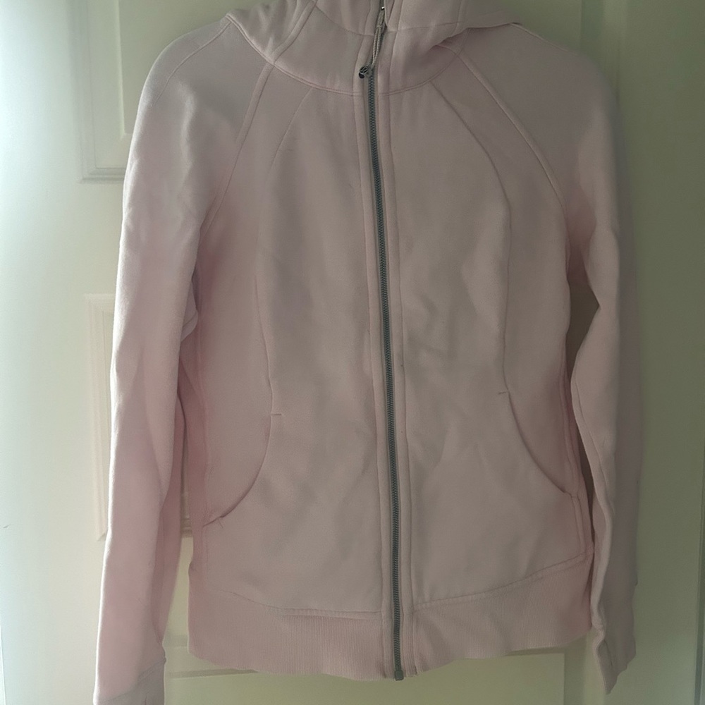 Women's lululemon strawberry milkshake scuba full-zip